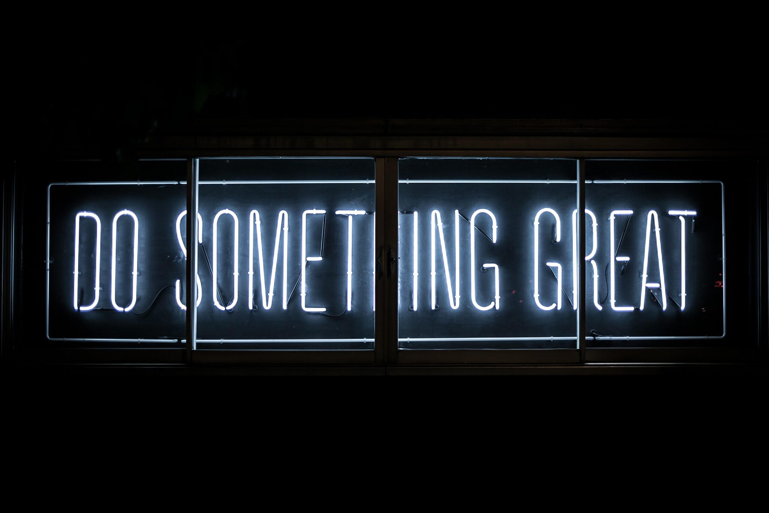 do something great neon Do Something Great neon sign