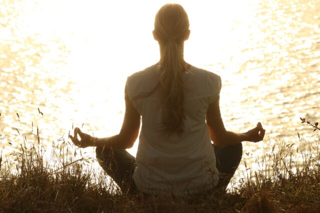 Photo by Pexels meditate, woman, yoga