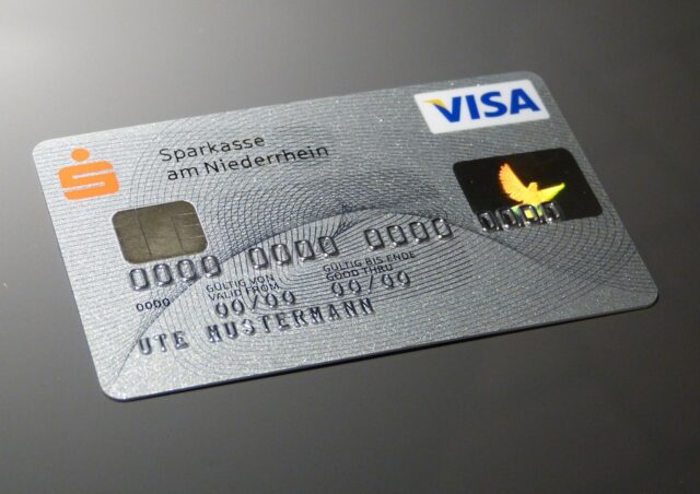 Photo by falco cheque guarantee card, credit card, credit cards