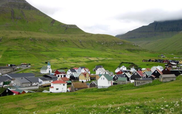 Photo by Jetiveri gjógv, gjógv village, gjogv