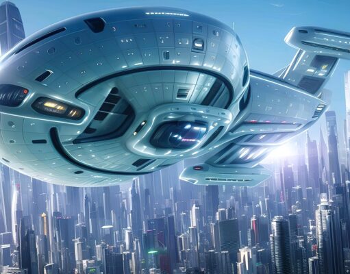 The Future of Artificial Intelligence: Unlocking the Potential of Tomorrow ai generated, spaceship, star trek