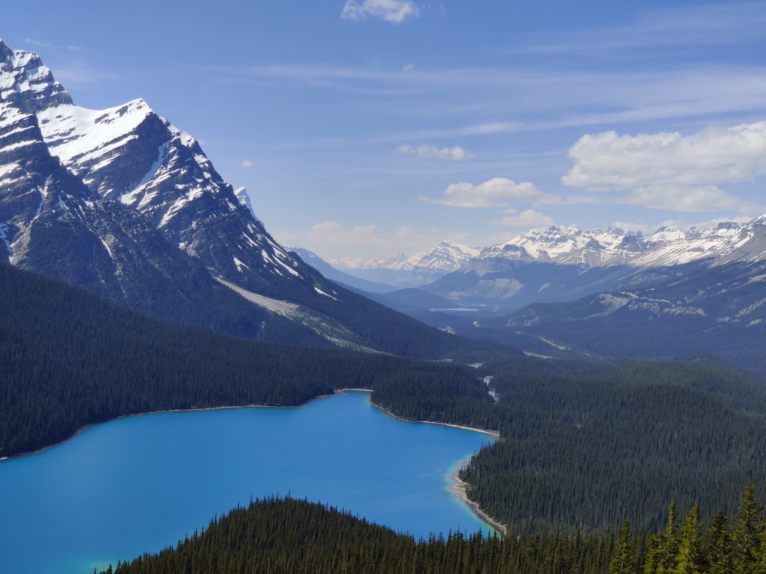 a lake surrounded by a lake surrounded by mountains